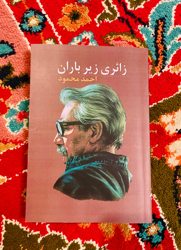 کتاب زائری زیر باران نوشته ی احمد محمود انتشارات معین