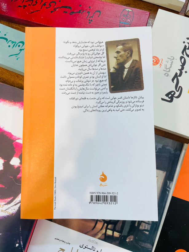 کتاب بیابان تاتارها، نوشته دینو بوتزاتی و ترجمه سروش حبیبی از انتشارات ماهی